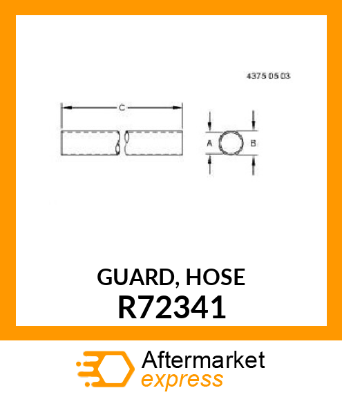 GUARD, HOSE R72341