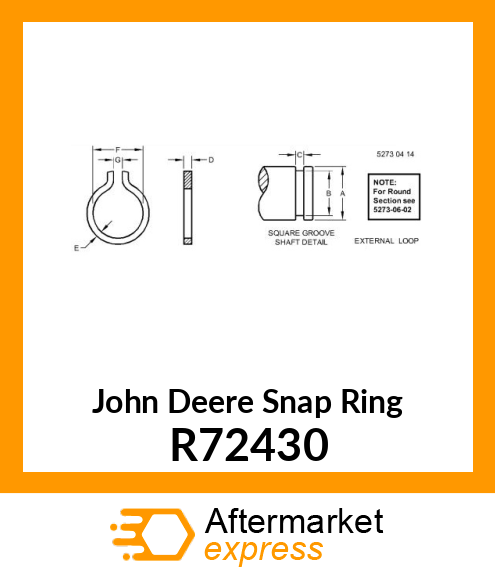 SNAP RING R72430