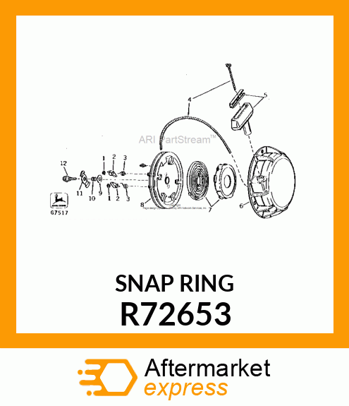 RING, RETAINING R72653