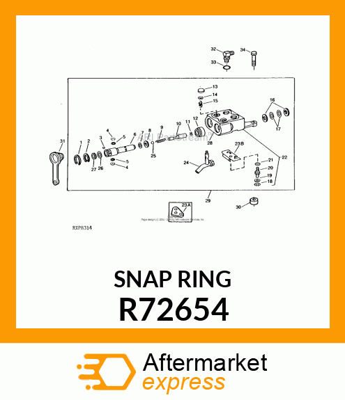 RING, RETAINING R72654