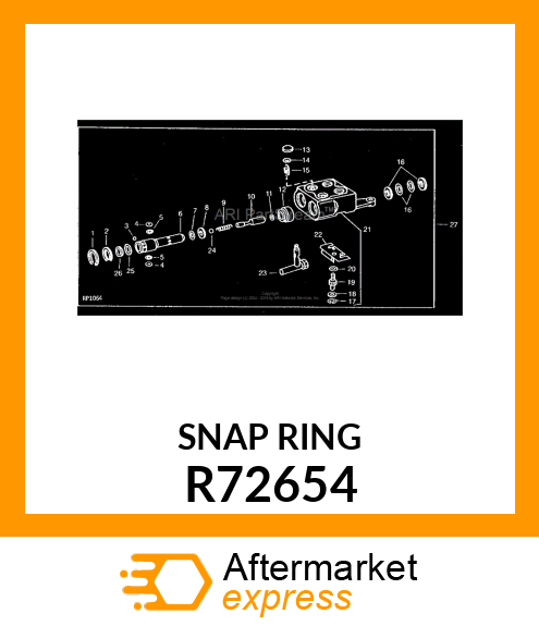 RING, RETAINING R72654