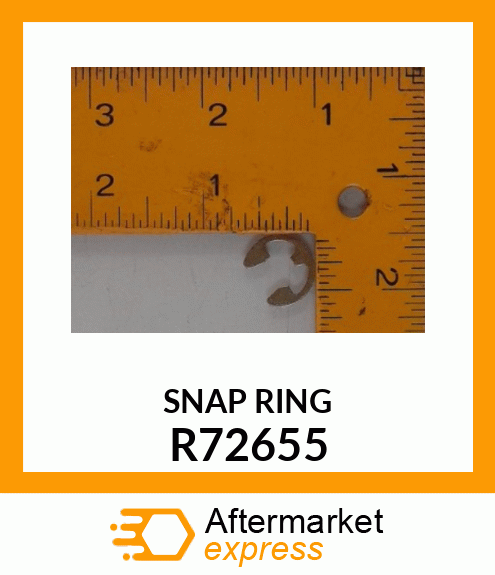 RING, RETAINING R72655