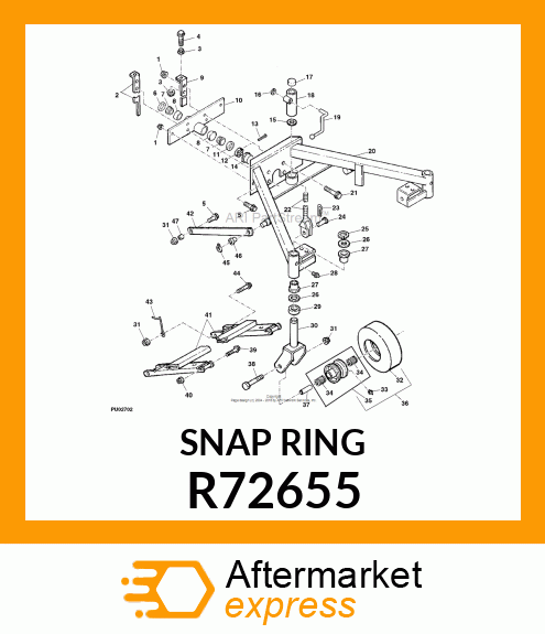 RING, RETAINING R72655