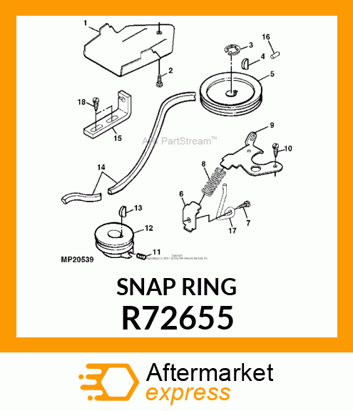 RING, RETAINING R72655