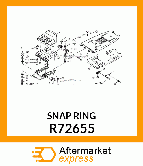 RING, RETAINING R72655