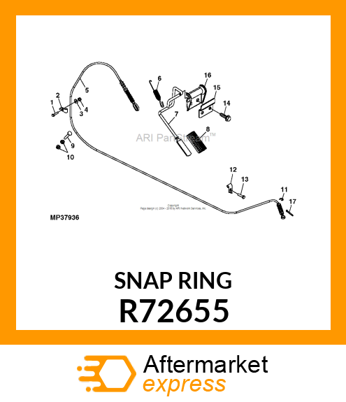 RING, RETAINING R72655