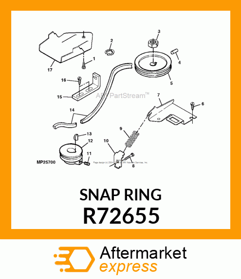 RING, RETAINING R72655