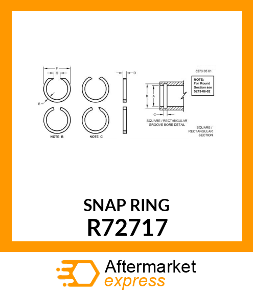 RING, SNAP R72717