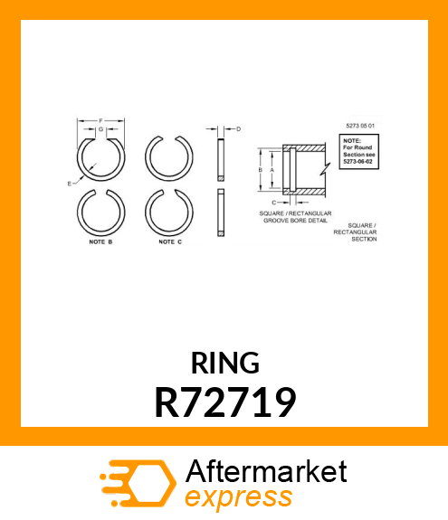 RING, SNAP R72719