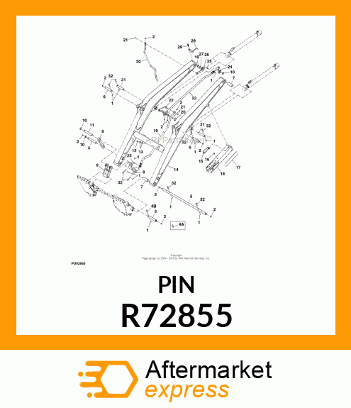 PIN, HEADED R72855