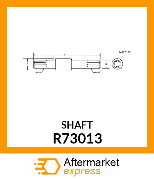 SHAFT R73013