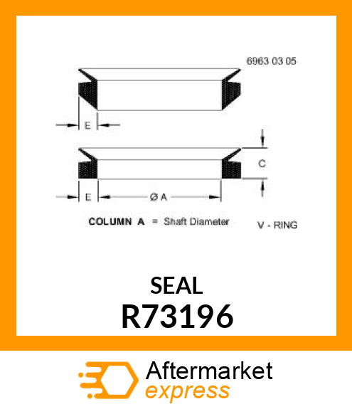 SEAL, OIL R73196