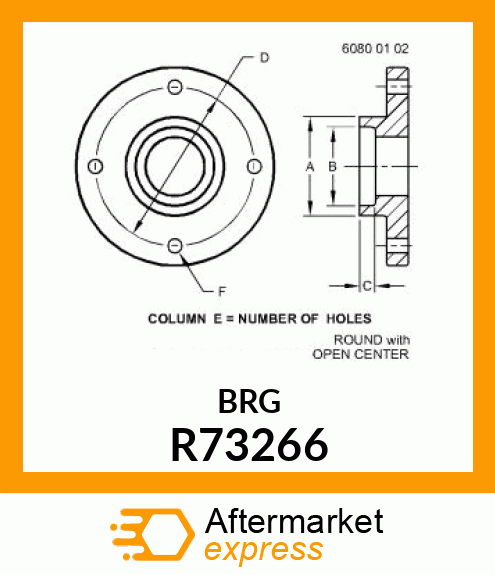 QUILL, DIFFERENTIAL BEARING /LH/ R73266