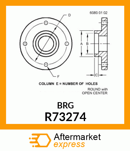 QUILL, DIFFERENTIAL BEARING R73274