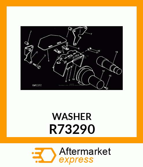 WASHER HARDENED R73290