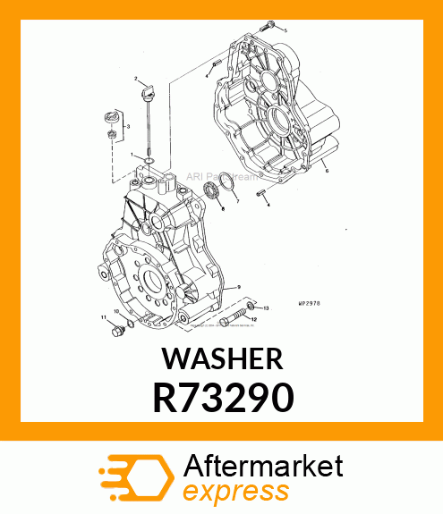 WASHER HARDENED R73290