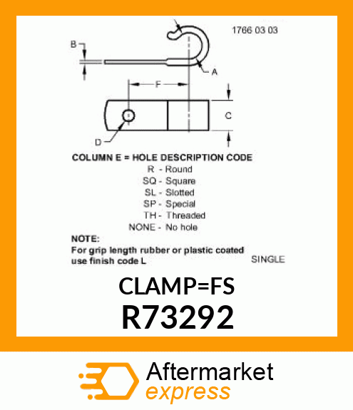 CLAMP R73292