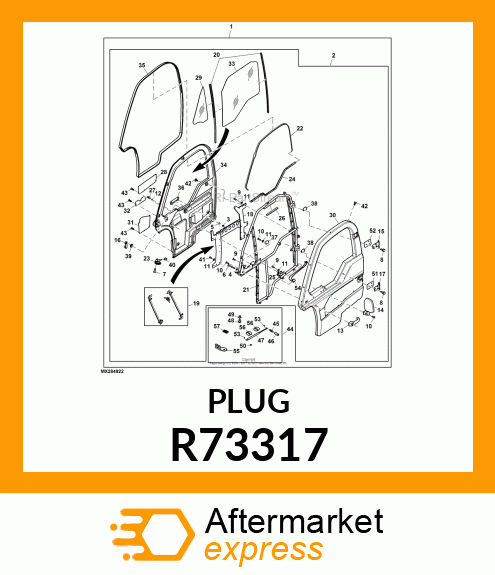 PLUG, TRIM R73317