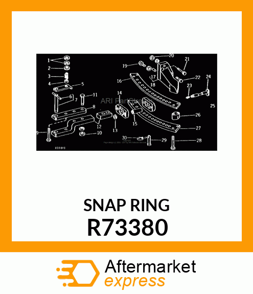 RING, SNAP R73380