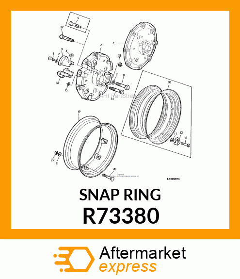 RING, SNAP R73380