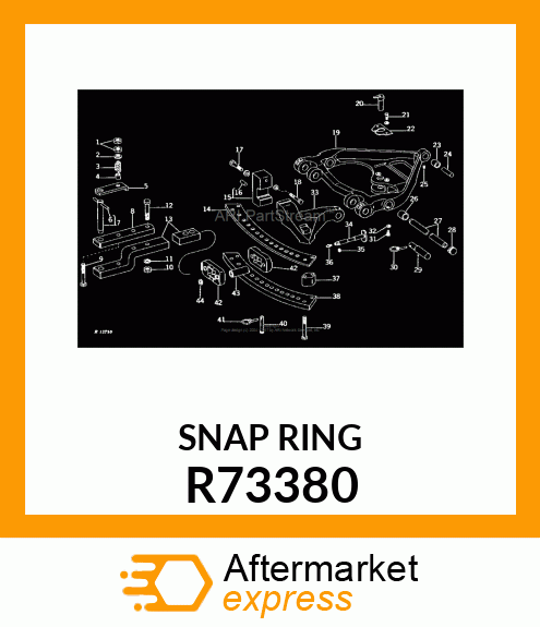 RING, SNAP R73380