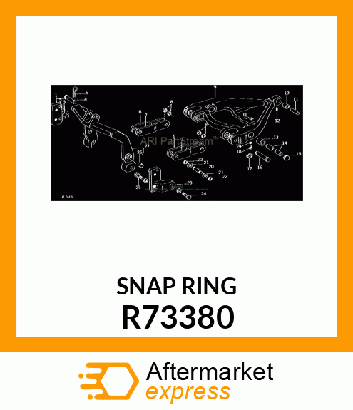 RING, SNAP R73380