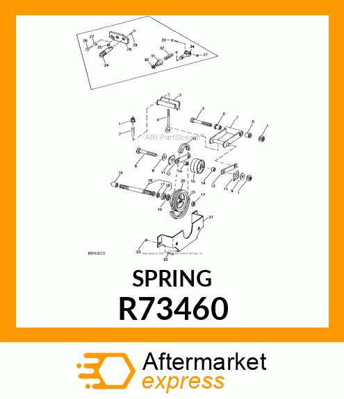 SPRING R73460