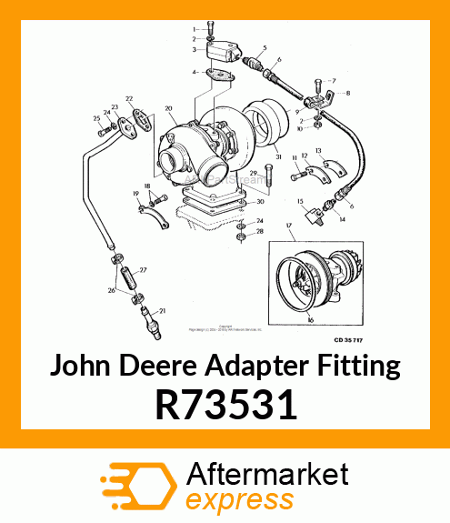 ADAPTER FITTING R73531