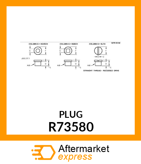 PLUG R73580