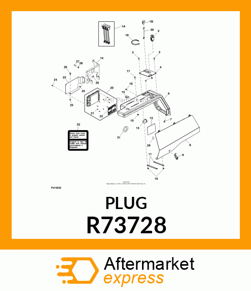 PLUG, BUTTON R73728