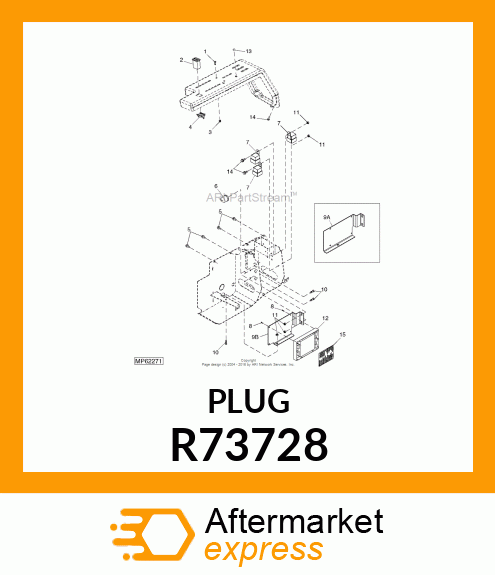 PLUG, BUTTON R73728