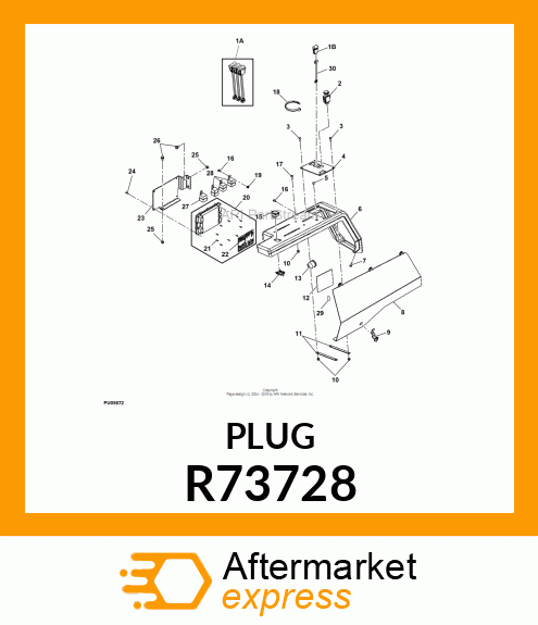 PLUG, BUTTON R73728