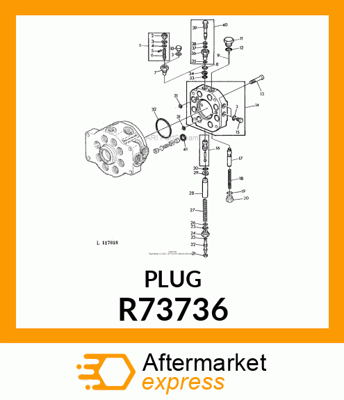 FITTING PLUG, SPECIAL R73736