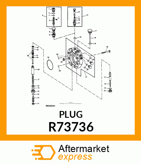 FITTING PLUG, SPECIAL R73736