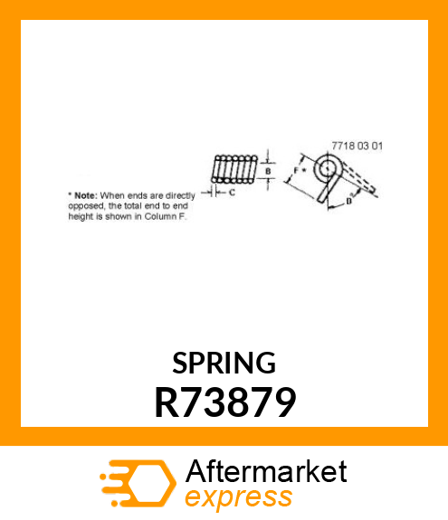 SPRING, TORSION R73879