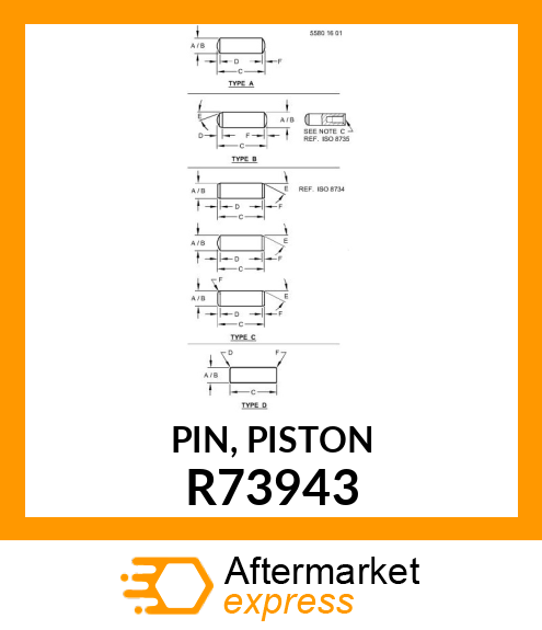 PIN, PISTON R73943