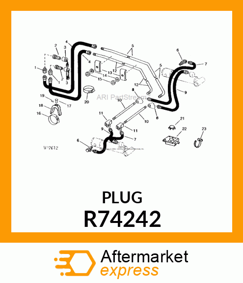 PLUG, NUMBER (NO. I) R74242