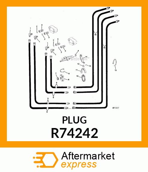 PLUG, NUMBER (NO. I) R74242