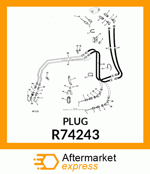 PLUG, NUMBER (NO. II) R74243