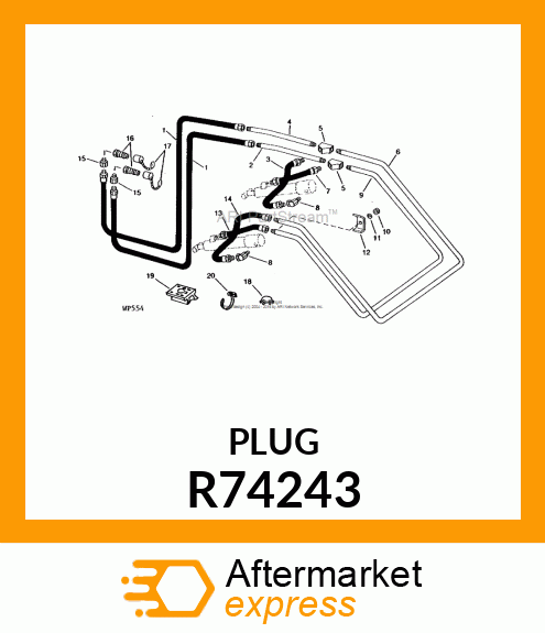 PLUG, NUMBER (NO. II) R74243