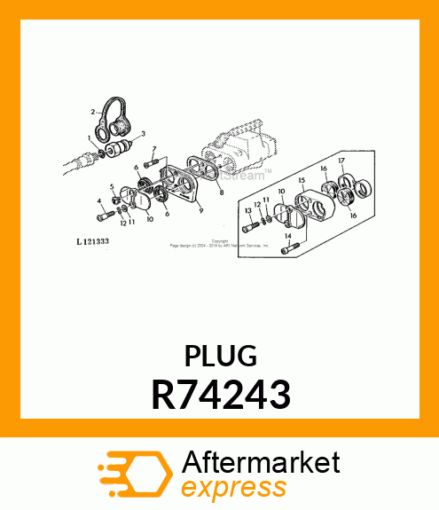 PLUG, NUMBER (NO. II) R74243