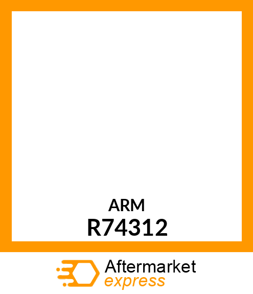 Arm - ARM, METERING VALVE R74312