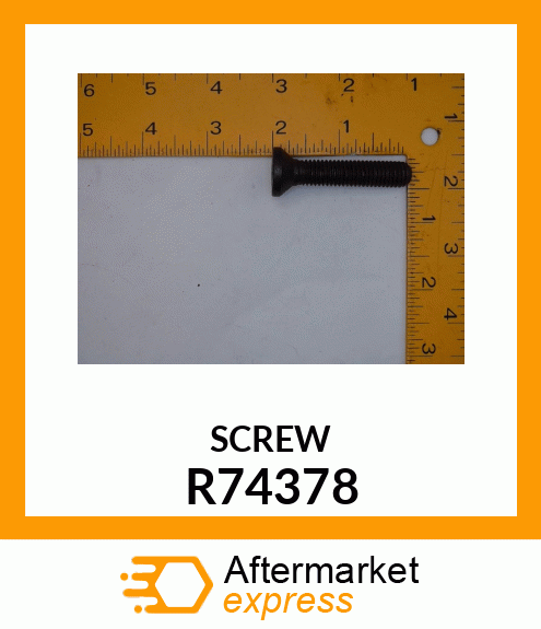 SCREW, SPECIAL CAP R74378