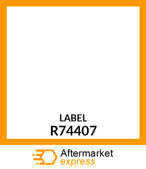 Label - LABEL, SPEED, KM/H /850-METRIC/ R74407