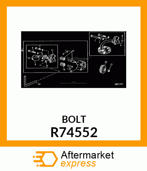 SCREW,SPECIAL CAP R74552