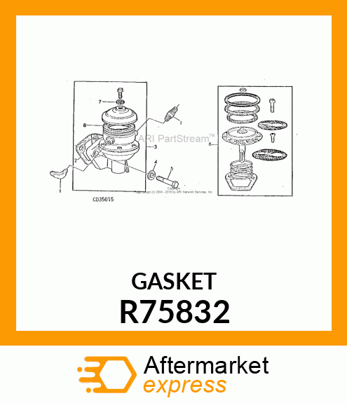 GASKET, COVER SCREW R75832