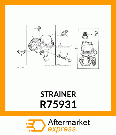 Strainer R75931