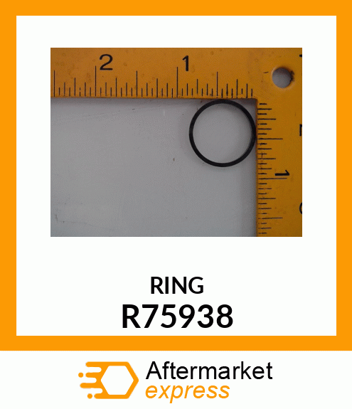 THRUST WASHER, RING, BACK R75938