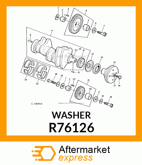 WASHER,SPECIAL R76126