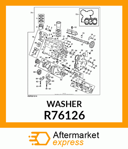 WASHER,SPECIAL R76126